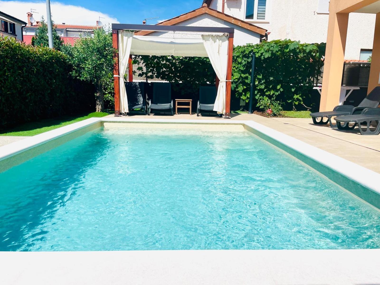Boutique Apartment With Private Pool For Your Exclusive Use Novigrad Istria Kültér fotó